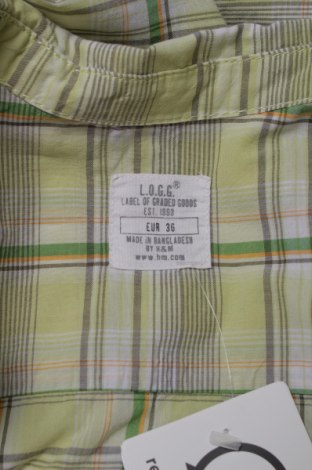 Γυναικείο πουκάμισο H&M L.o.g.g, Μέγεθος S, Χρώμα Πράσινο, Τιμή 9,90 €
