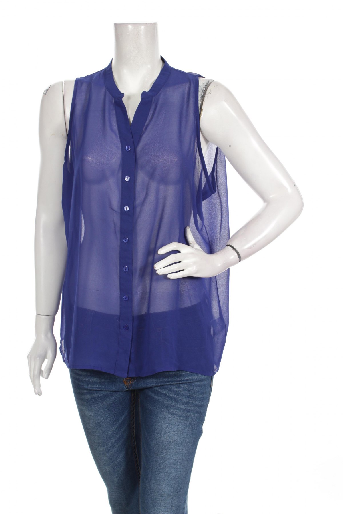 Γυναικείο πουκάμισο Bik Bok, Μέγεθος S, Χρώμα Μπλέ, Τιμή 9,90 €