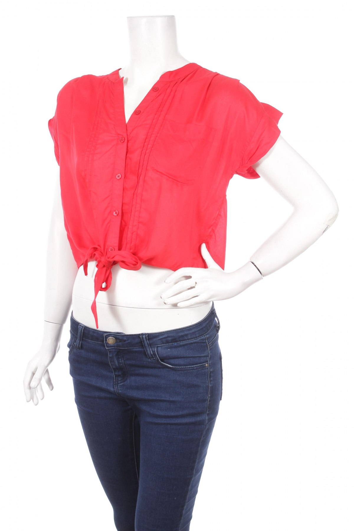 Γυναικείο πουκάμισο Mamalicious, Μέγεθος M, Χρώμα Κόκκινο, Τιμή 11,86 €