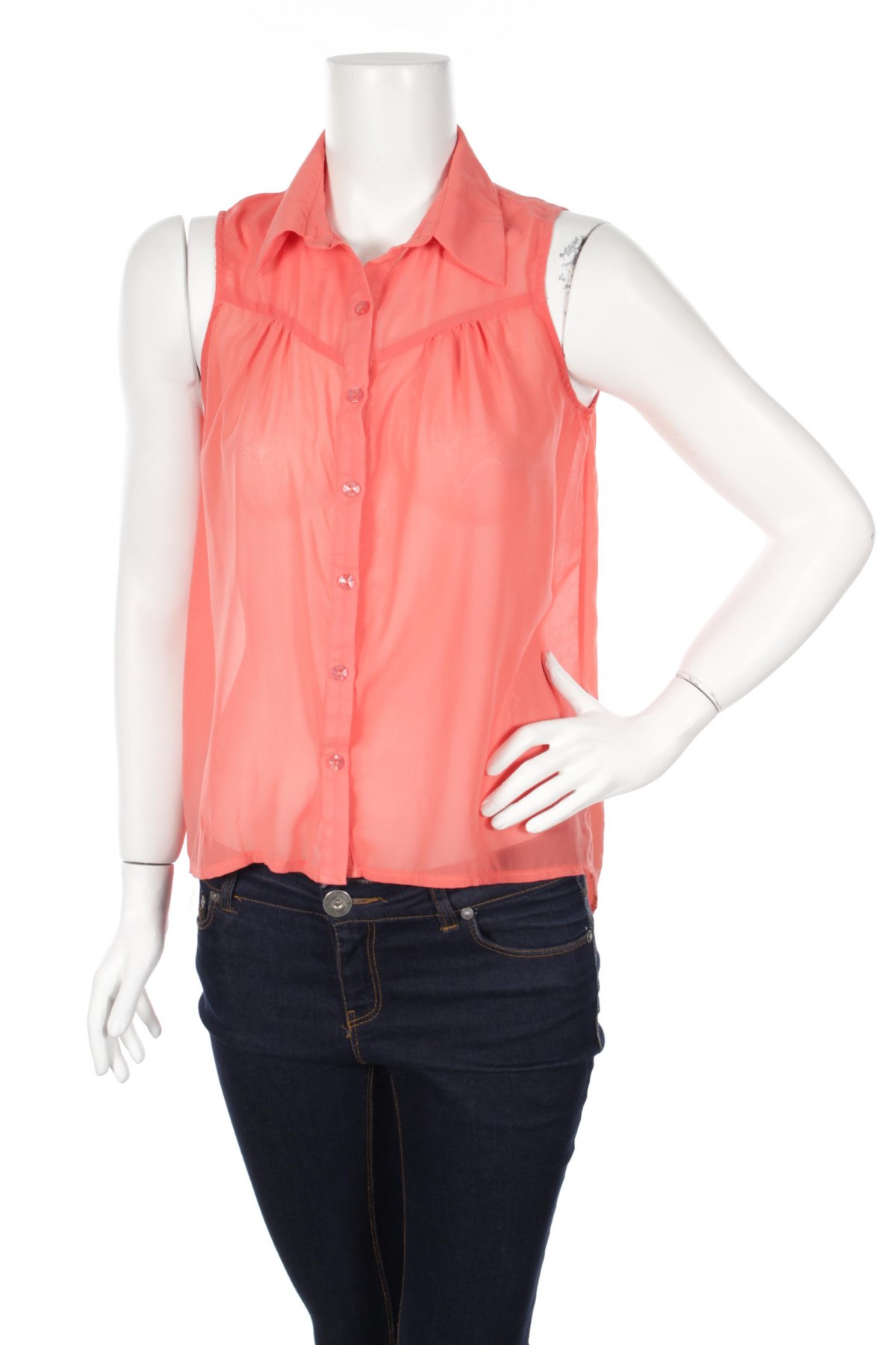 Γυναικείο πουκάμισο Paper Crane, Μέγεθος S, Χρώμα Πορτοκαλί, Τιμή 9,90 €