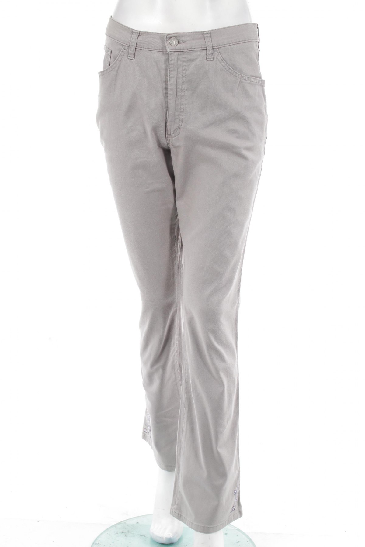 Дамски панталон H.i.s, Размер M, Цвят Сив, Цена 29,75 лв.