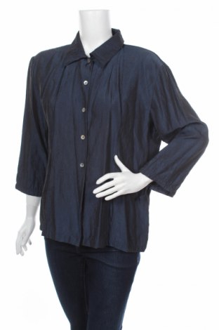 Γυναικείο πουκάμισο, Μέγεθος L, Χρώμα Μπλέ, Τιμή 2,78 €