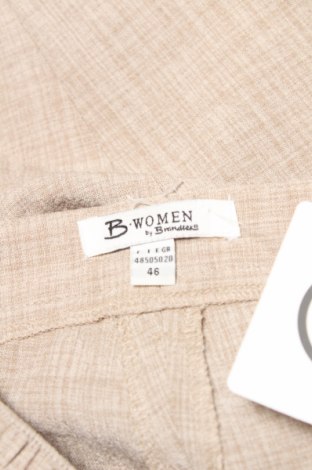 Дамски панталон Brandtex, Размер XL, Цвят Бежов, Цена 5,50 лв.