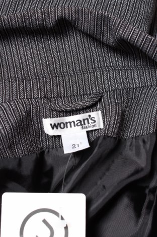 Дамско сако Woman's Fashion, Размер L, Цвят Сив, Цена 6,50 лв.