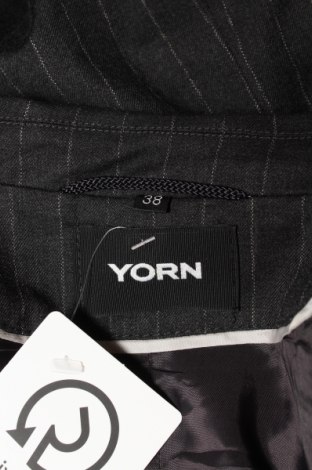 Дамско сако Yorn, Размер M, Цвят Сив, Цена 5,75 лв.