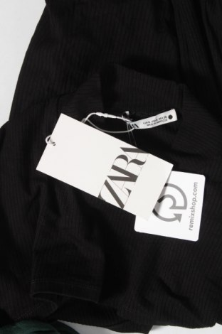 Γυναικεία μπλούζα Zara, Μέγεθος S, Χρώμα Μαύρο, 95% βισκόζη, 5% ελαστάνη, Τιμή 18,95 €