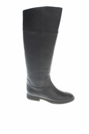 Γυναικείες μπότες Jil Sander Navy, Μέγεθος 38, Χρώμα Μαύρο, Γνήσιο δέρμα, Τιμή 225,46 €