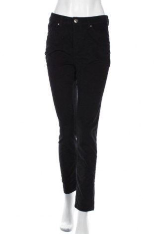 Γυναικείο κοτλέ παντελόνι KappAhl, Μέγεθος M, Χρώμα Μαύρο, 98% βαμβάκι, 2% ελαστάνη, Τιμή 13,19 €