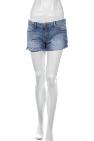Pantaloni scurți de femei Edc By Esprit, Mărime M, Culoare Albastru, 99% bumbac, 1% elastan, Preț 23,87 Lei