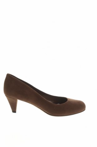 Дамски обувки Bally, Размер 37, Цвят Кафяв, Естествен велур, Цена 123,16 лв.