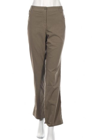 Дамски панталон Biaggini, Размер XL, Цвят Зелен, 70% вискоза, 27% полиамид, 3% еластан, Цена 9,19 лв.
