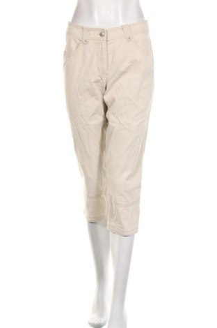 Pantaloni de femei Gerry Weber, Mărime M, Culoare Bej, 98% bumbac, 2% elastan, Preț 33,96 Lei