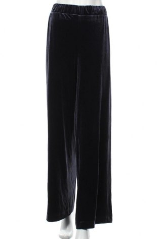 Дамски панталон Monki, Размер L, Цвят Син, 92% полиестер, 8% еластан, Цена 26,45 лв.