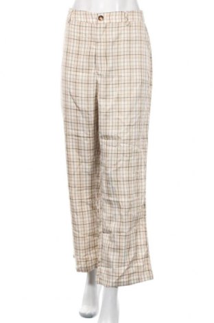 Дамски панталон SHEIN, Размер XL, Цвят Бежов, 97% полиестер, 3% еластан, Цена 9,19 лв.