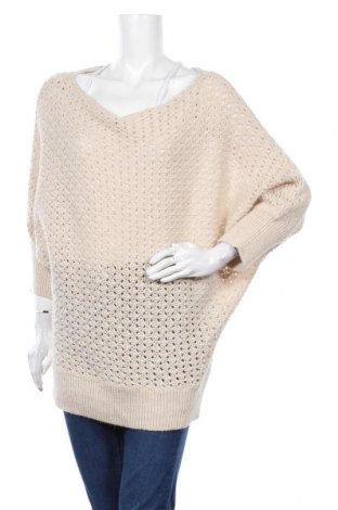 Дамски пуловер, Размер M, Цвят Бежов, Цена 16,80 лв.