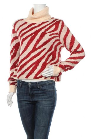 Дамски пуловер Faina, Размер S, Цвят Бежов, 75% полиакрил, 12% полиестер, 10% полиамид, 3% еластан, Цена 80,15 лв.
