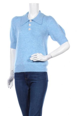 Дамски пуловер Vero Moda, Размер M, Цвят Син, 70% акрил, 27% полиамид, 3% еластан, Цена 44,25 лв.