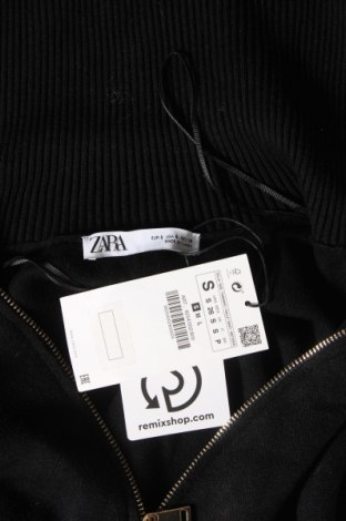 Дамски пуловер Zara, Размер S, Цвят Черен, 50% вискоза, 29% полиестер, 21% полиамид, Цена 51,75 лв.