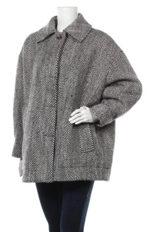 Дамско палто Weekday, Размер S, Цвят Черен, 31% вълна, 36% полиестер, Цена 188,30 лв.