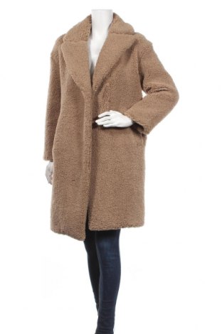 Γυναικείο παλτό Zara, Μέγεθος XS, Χρώμα  Μπέζ, 54% πολυεστέρας, 46% βισκόζη, Τιμή 68,81 €