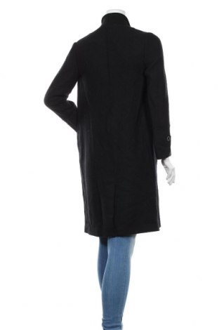 Дамско палто Zara Trafaluc, Размер XS, Цвят Черен, 52% вълна, 48% вискоза, Цена 55,72 лв.