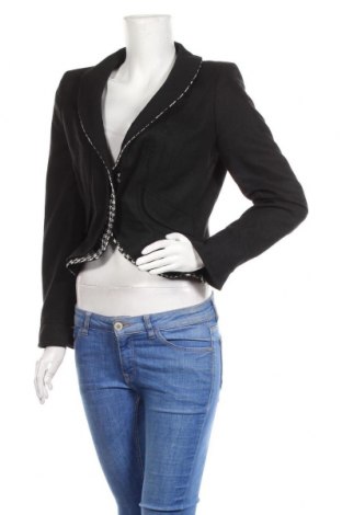 Γυναικείο σακάκι Scarva Woman, Μέγεθος S, Χρώμα Μαύρο, 45% μαλλί, 55% πολυεστέρας, Τιμή 9,27 €