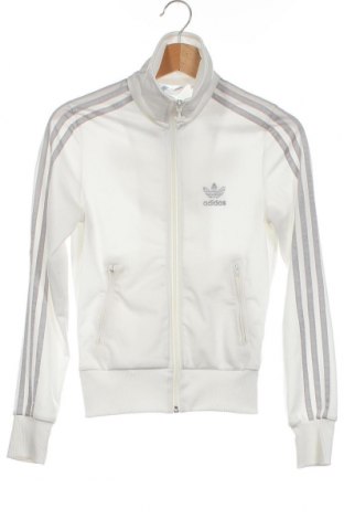 Γυναικεία αθλητική ζακέτα Adidas Originals, Μέγεθος XXS, Χρώμα Λευκό, Πολυεστέρας, Τιμή 12,21 €