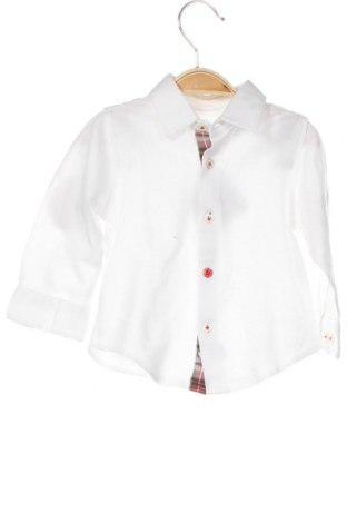 Детска риза Aglini, Размер 0-1m/ 50 см, Цвят Бял, Памук, Цена 23,83 лв.