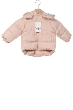 Dětská bunda  Zara, Velikost 12-18m/ 80-86 cm, Barva Růžová, Polyester, Cena  750,00 Kč