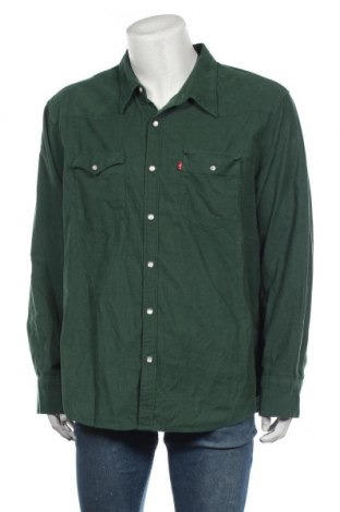 Мъжка риза Levi's, Размер XXL, Цвят Зелен, Памук, Цена 111,75 лв.