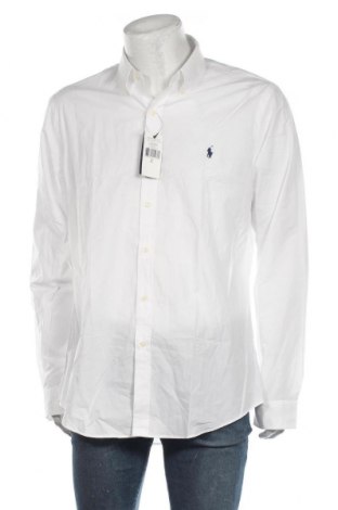 Мъжка риза Ralph Lauren, Размер XL, Цвят Бял, Памук, Цена 164,25 лв.