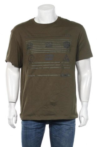 Ανδρικό t-shirt Core By Jack & Jones, Μέγεθος L, Χρώμα Πράσινο, Βαμβάκι, Τιμή 15,16 €