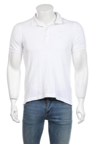 Мъжка тениска Strokesman's, Размер S, Цвят Бял, Памук, Цена 5,78 лв.