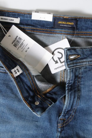 Męskie jeansy Jack & Jones, Rozmiar M, Kolor Niebieski, 86% bawełna, 7% poliester, 5% elastyna, Cena 185,63 zł