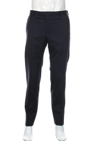 Мъжки панталон Strellson, Размер L, Цвят Син, 98% вълна, 2% еластан, Цена 14,18 лв.
