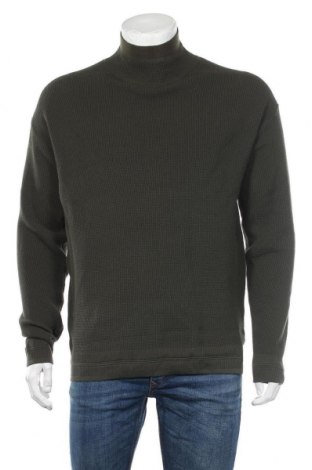 Pánský svetr  Core By Jack & Jones, Velikost L, Barva Zelená, 66% bavlna, 34% polyester, Cena  687,00 Kč