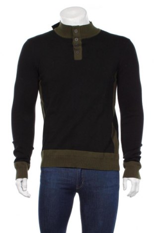 Ανδρικό πουλόβερ Dreimaster, Μέγεθος M, Χρώμα Μαύρο, Βαμβάκι, Τιμή 64,33 €