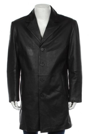Мъжко кожено сако Angelo Litrico, Размер L, Цвят Черен, Естествена кожа, Цена 48,20 лв.