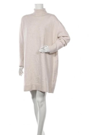 Kleid Zara, Größe S, Farbe Beige, 51% Polyester, 41%Acryl, 4% Wolle, 4% Elastan, Preis 28,46 €