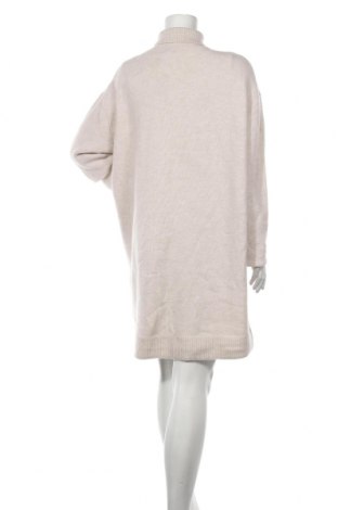 Kleid Zara, Größe L, Farbe Beige, 51% Polyester, 41%Acryl, 4% Wolle, 4% Elastan, Preis 24,54 €