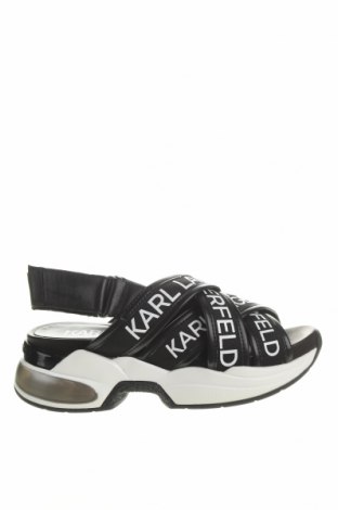 Sandály Karl Lagerfeld, Velikost 36, Barva Černá, Pravá kůže, Cena  4 078,00 Kč
