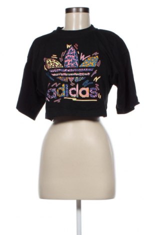 Γυναικεία μπλούζα Adidas Originals, Μέγεθος XS, Χρώμα Μαύρο, Βαμβάκι, Τιμή 22,88 €