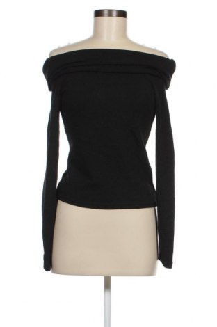 Дамска блуза Ally, Размер S, Цвят Черен, 97% полиестер, 3% еластан, Цена 48,00 лв.