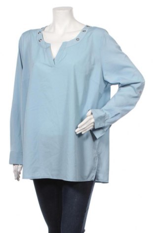 Дамска блуза Ashley Brooke, Размер XL, Цвят Син, Полиестер, Цена 35,00 лв.