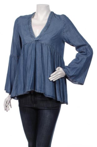 Γυναικεία μπλούζα H&M Conscious Collection, Μέγεθος XS, Χρώμα Μπλέ, Τιμή 8,23 €