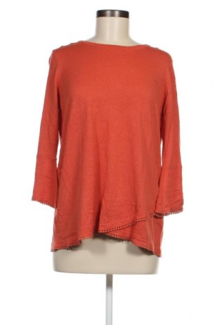 Дамска блуза Katies, Размер M, Цвят Оранжев, 60% памук, 30% модал, 10% лен, Цена 35,00 лв.