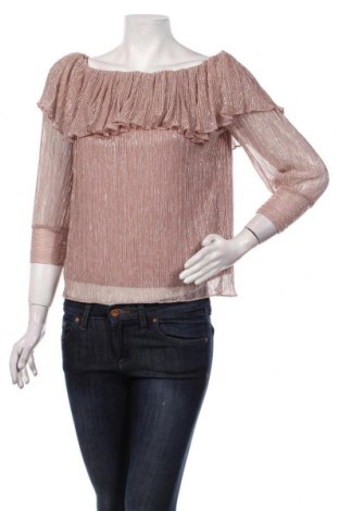 Γυναικεία μπλούζα Mohito, Μέγεθος S, Χρώμα Ρόζ , 55% πολυεστέρας, 45% μεταλλικά νήματα, Τιμή 21,16 €