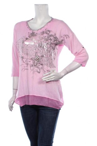Γυναικεία μπλούζα Tredy, Μέγεθος S, Χρώμα Ρόζ , 95% βισκόζη, 5% ελαστάνη, Τιμή 21,65 €