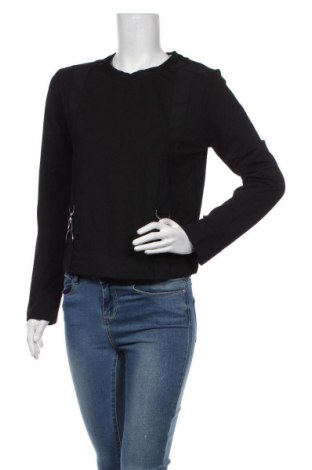 Дамска блуза Zara, Размер M, Цвят Черен, Цена 7,22 лв.