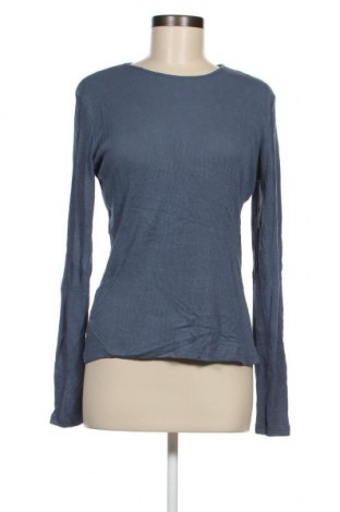 Дамска блуза Zara, Размер M, Цвят Син, 88% вискоза, 12% полиамид, Цена 38,00 лв.